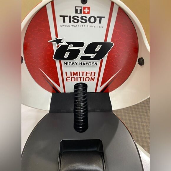 New - Limited Edition Nicky Hayden Helmet Tissot Watch Box - Picture 7 of 11